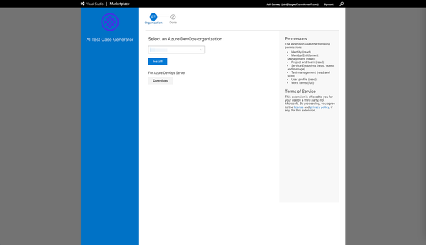How It Works: AI Test Case Generator for Azure by BakeQA